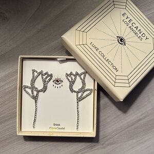 Eye Candy LA Tulip Gem Earrings 🌷